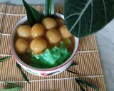 Foto langkah ke 7 dari resep Bubur Sumsum Pandan Cendil Ketan.