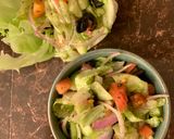 A picture of step 5 of Greens Salad.