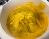 Une image de l'étape 12 de Purée de pommes de terre au gingembre, ail, curcuma et coriandre.