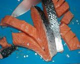 Foto del paso 4 de la receta: Pasta tibia con salmón