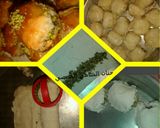 A picture of step 2 of Baklava Kol W Shkor.