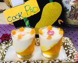 A picture of step 5 of Mango 🥭 panna cotta(pudding).