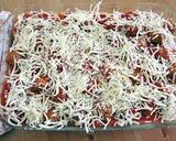 A picture of step 10 of Meatball sub casserole.