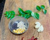 A picture of step 3 of Chow chow with moong dal.