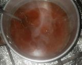 A picture of step 2 of Wheat porridge made with jaggery (gur).
