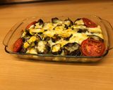 عکس مرحله 6 از دستور گراتن مرغ و بادمجان (به روش خودم😋)