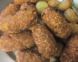 A picture of step 5 of Crispy Sama sabudana nuggets.
