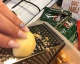 Skandináv fahéjas csiga almával (Kanelbullar) recept fázis 2 fotója