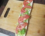 Foto del paso 3 de la receta: Día de picnic: Bocadillo de tortilla y Bocadillo de atún y maíz