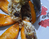 Foto del paso 5 de la receta: Arroz dulce con pasas en calabaza (receta árabe)