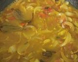 A picture of step 3 of Mushroom Tikka Masala.