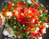 Foto del paso 3 de la receta Calabacines rellenos de bacalao y verduras