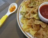 عکس مرحله 2 از دستور چیپس پاستا🥠