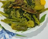 A picture of step 5 of Pui Saager Chorchori With Fish Heads.