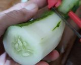 Foto langkah ke 3 dari resep Jeruk Manis Timun Selasih.