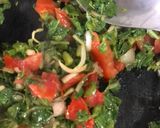 A picture of step 2 of Radish leaves mini pancakes (chila).