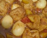 Foto langkah ke 3 dari resep Semur Tahu Telur Kentang.
