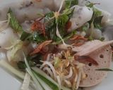 Hình bước làm 1 của món Bánh cuốn