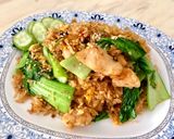 รูปขั้นตอนการทำที่ 2 ของ ข้าวผัดไก่สุกี้ 🍚