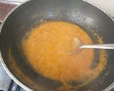 A picture of step 1 of Paneer spinach.