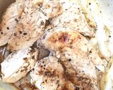 A picture of step 3 of My Fried Chicken breast with Onions & Pepper Sauce. 😚.