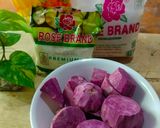 Foto langkah ke 1 dari resep Ubi Ungu Choco Bomb 🍠🍫.