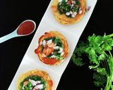नॉन फ्राइड ब्रेड बेसन टोस्ट(Non fried bread basen toast recipe in Hindi) रेसिपी चरण 11 फोटो