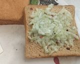 A picture of step 1 of Cheese cucumber sandwich.