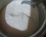 A picture of step 4 of Khubani ka meetha.