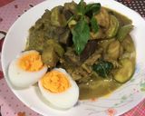 รูปขั้นตอนการทำที่ 5 ของ แกงเขียวหวานไก่🐣🐔🍃🌿🌱