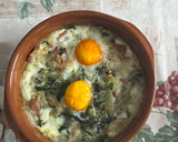 Foto del paso 9 de la receta: Acelgas empiñonadas con huevos estrellados