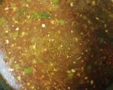 A picture of step 12 of Veg. Manchurian.