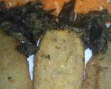 Foto del paso 5 de la receta: Mila de 🍆 con ensalada de 🥕 y 🥚