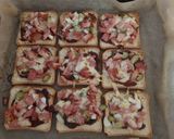 Pas rețetă Minnie pizza sau Pizza pe felii de pâine 1 fotografie