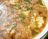 Hình bước làm 3 của món Canh riêu cua đồng