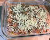 Une image de l'étape 18 de Gratin de Pommes de Terre aux Poireaux et Saumon.