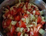 Natúr lecsó (virslivel) recept fázis 10 fotója