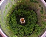 A picture of step 1 of Harabhara Kebab.