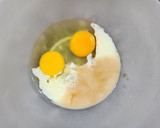 Foto del paso 1 de la receta: 🥞🫐Hotcakes de harina de coco, coco rallado y arándanos 🫐🥞Sin azúcar ni edulcorantes