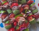Foto del paso 4 de la receta: Brochetas de res