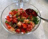 A picture of step 2 of Salmon Ceviche.