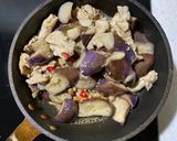 豆腐乳茄子炒豬肉的食譜步驟4照片