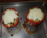 Foto del paso 6 de la receta: Pimientos rellenos vegetarianos en air fryer
