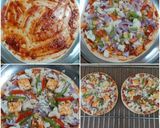 A picture of step 2 of Tangy Paneer Pizza.