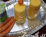 A picture of step 2 of Carrot Yoghurt Smoothie.