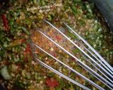 A picture of step 5 of Fresh okro soup.