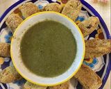 A picture of step 3 of Mint coriander Dip.