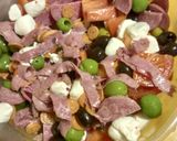 A picture of step 6 of The Pastrami Salad.