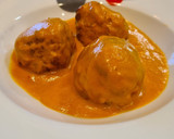 Foto del paso 10 de la receta: Albóndigas de pavo en salsa de pimientos verdes y rojos