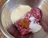 Pork Tsukune with Nori Seaweed recipe step 2 photo
